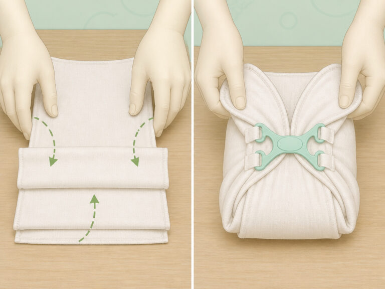 How to Fold a Cloth Diaper: A Step-by-Step Folding Tutorial