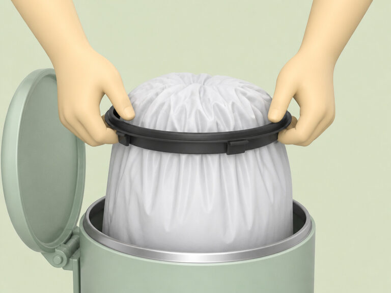 Ubbi Diaper Pail: How to Put Bag In & Lock Out All Odors