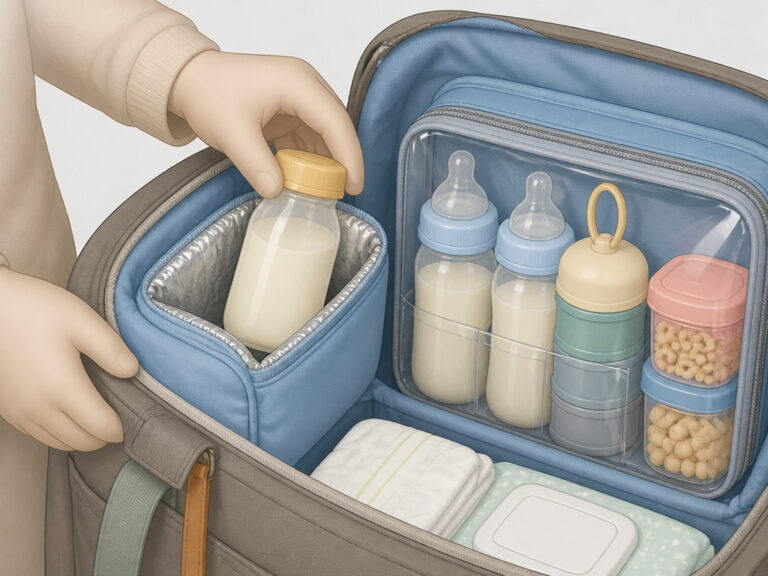 How to Pack a Diaper Bag: Organize with the 4-Zone Method