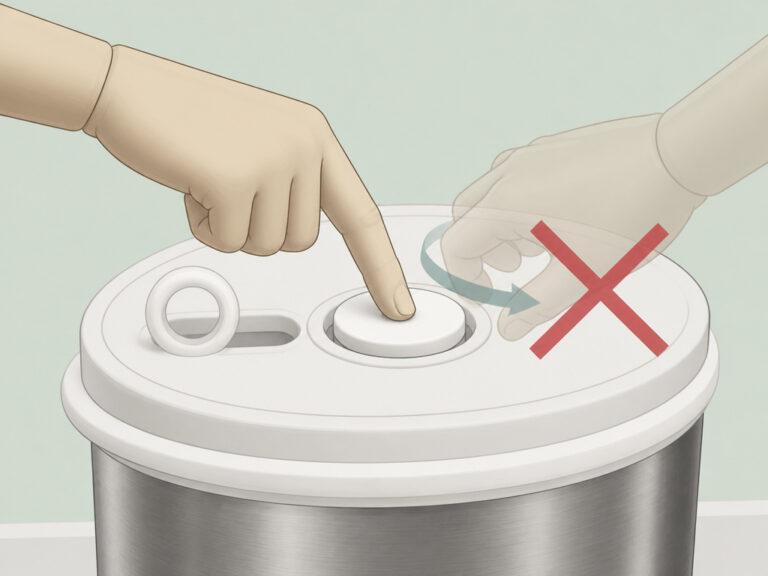 How to Open the Ubbi Diaper Pail Lid Without Any Struggle