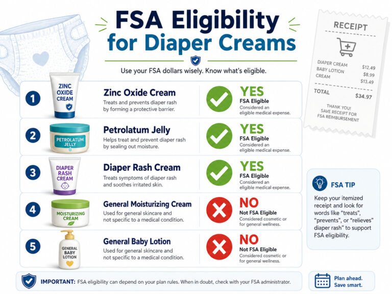 Is Your Diaper Cream FSA Eligible? Decoding IRS Guidelines